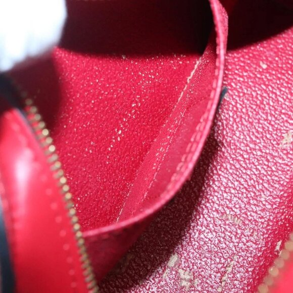 LOUIS VUITTON Epi Dauphine PM Pouch Castilian Red M48447 LV Auth ti3059 - Picture 13 of 15